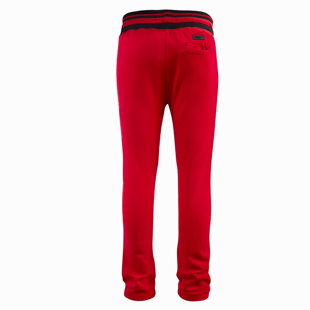 NFL KANSAS CITY CHIEFS RETRO CLASSIC MEN'S RIB SWEATPANT (RED/BLACK)