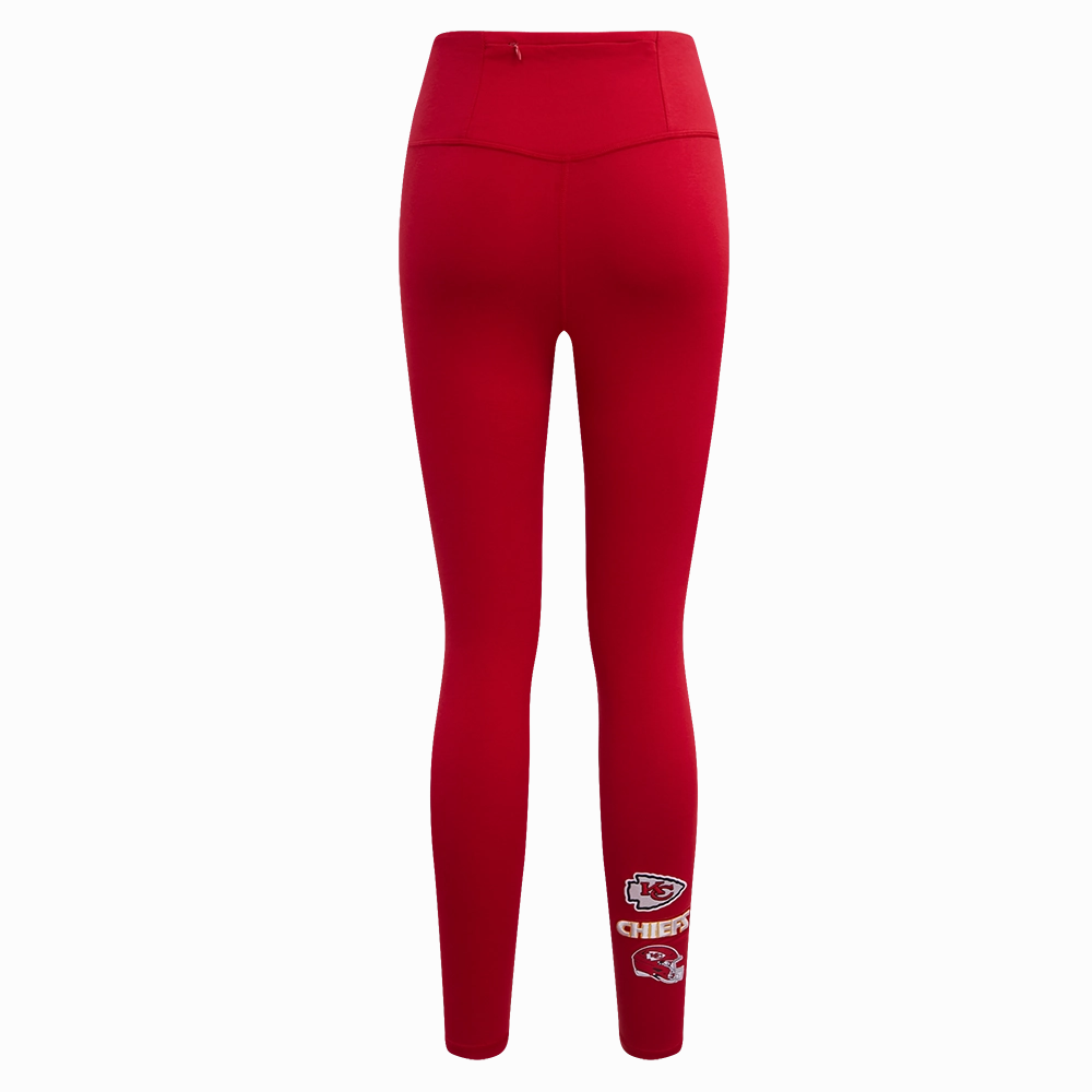 NFL KANSAS CITY CHIEFS RETRO CLASSIC WOMEN'S JERSEY LEGGING (RED)