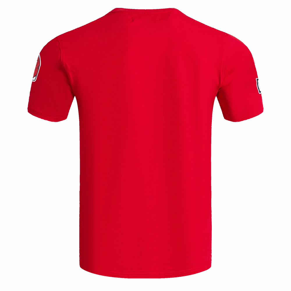 NFL KANSAS CITY CHIEFS SCRIPT TAIL MEN'S   TEE (RED)