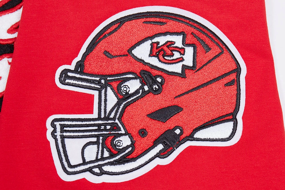 NFL KANSAS CITY CHIEFS SCRIPT TAIL MEN'S   TEE (RED)