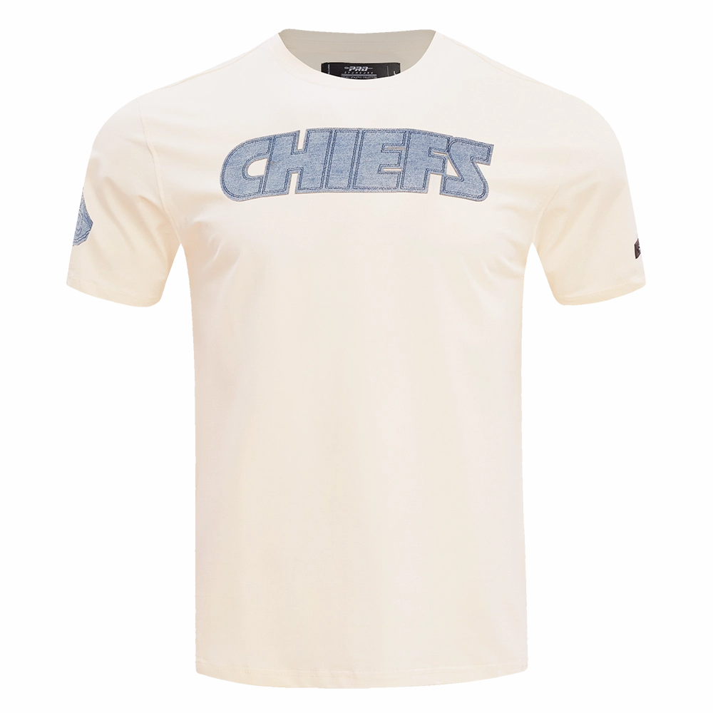 NFL KANSAS CITY CHIEFS VARSITY BLUES MEN'S TEE (LINEN)