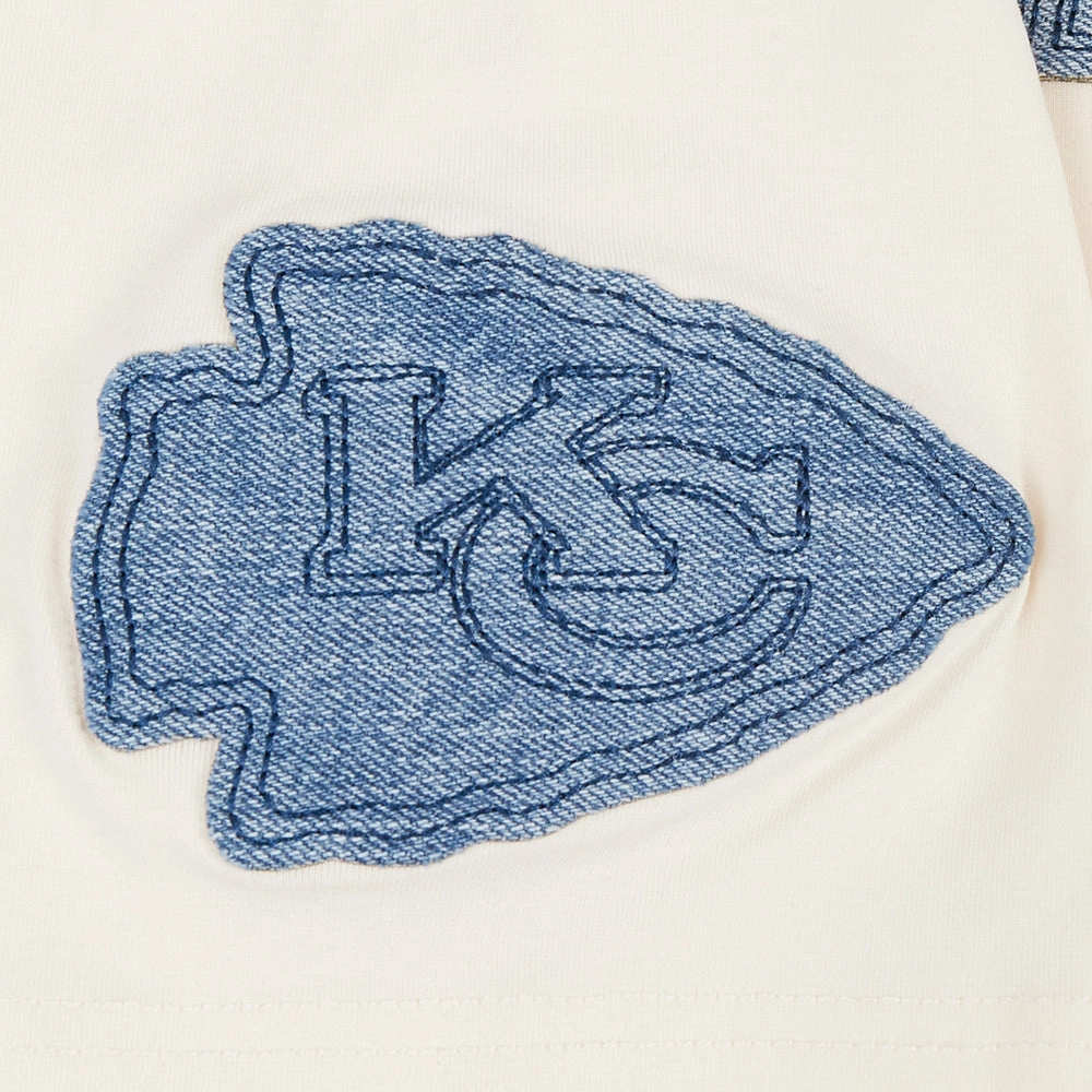 NFL KANSAS CITY CHIEFS VARSITY BLUES MEN'S TEE (LINEN)