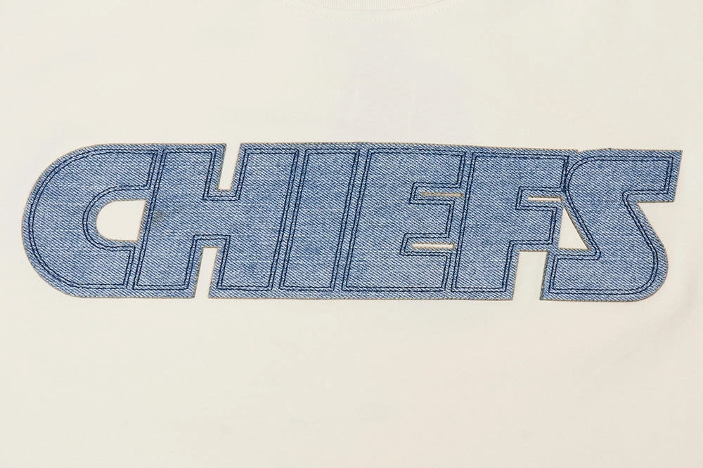 NFL KANSAS CITY CHIEFS VARSITY BLUES MEN'S TEE (LINEN)