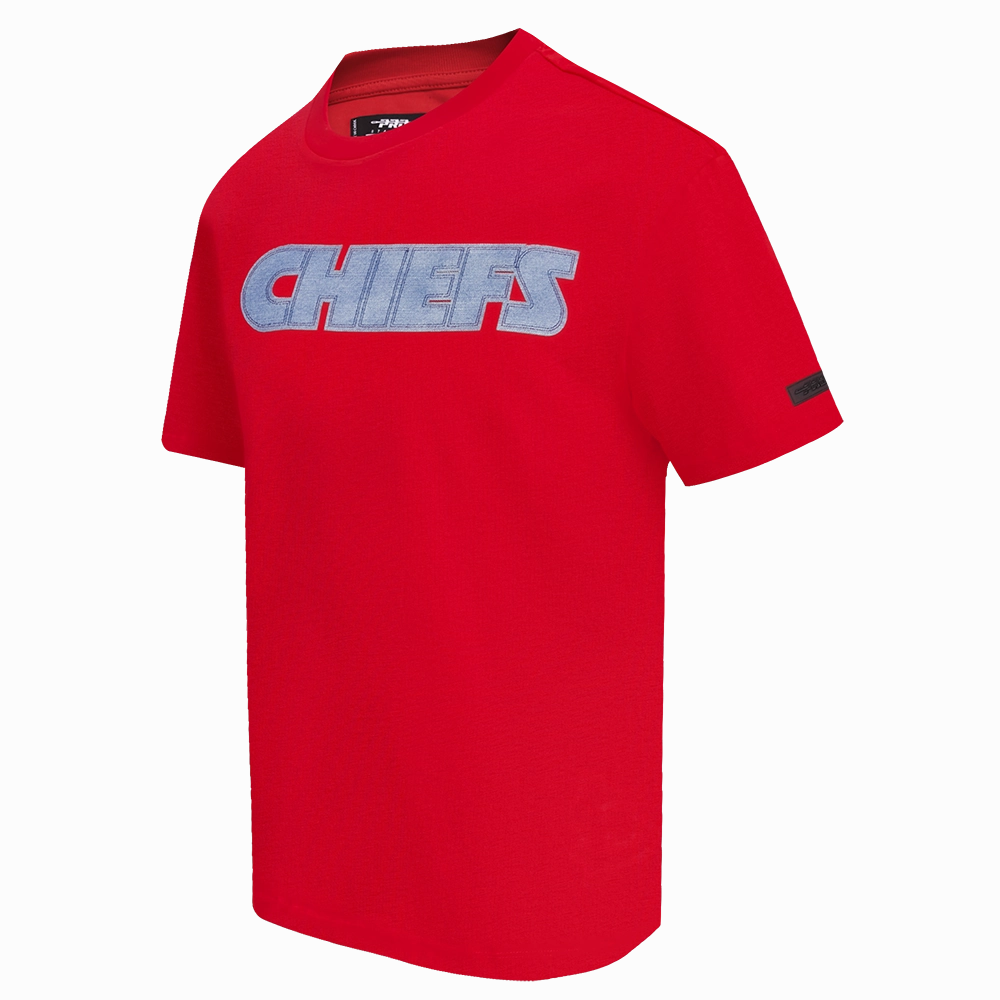 NFL KANSAS CITY CHIEFS VARSITY BLUES MEN'S TEE (RED)