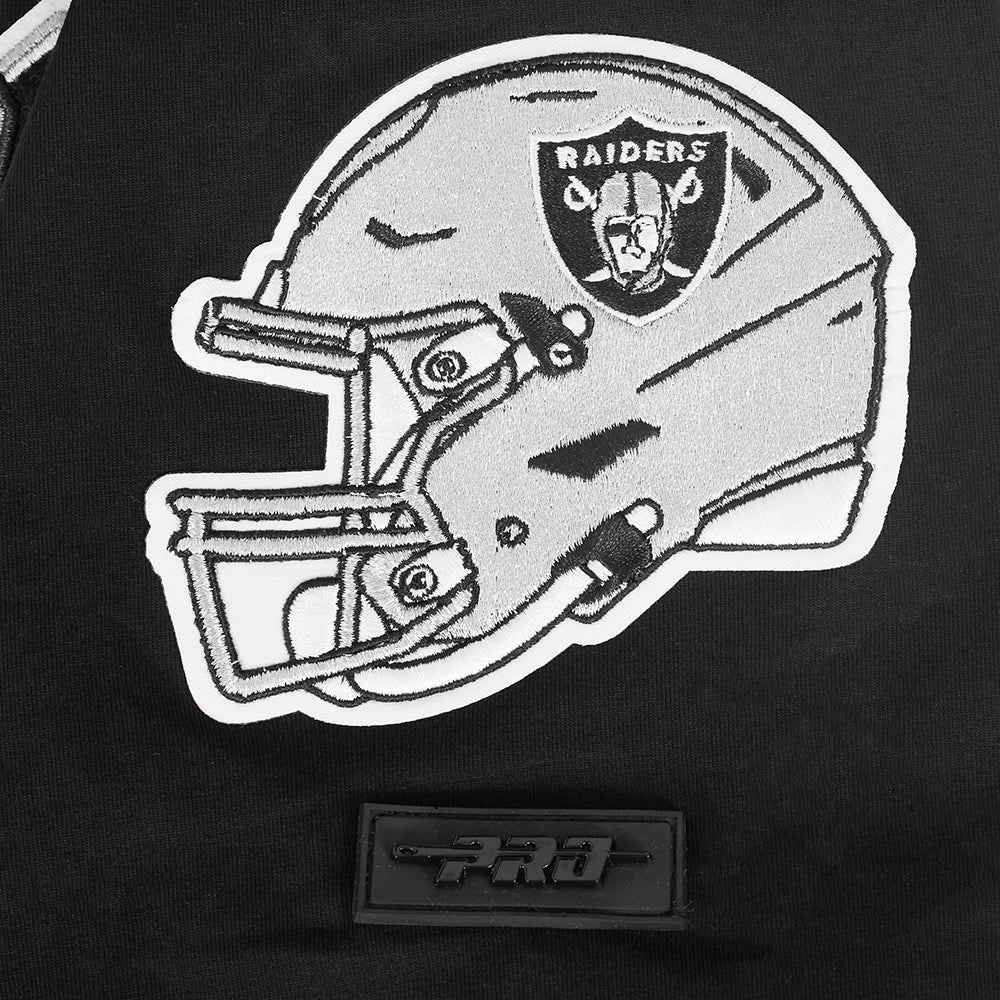 NFL LAS VEGAS RAIDERS CITY RANSOM MEN'S SINGLE JERSEY TEE (BLACK)