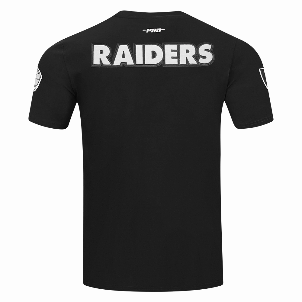 NFL LAS VEGAS RAIDERS CITY RANSOM MEN'S SINGLE JERSEY TEE (BLACK)