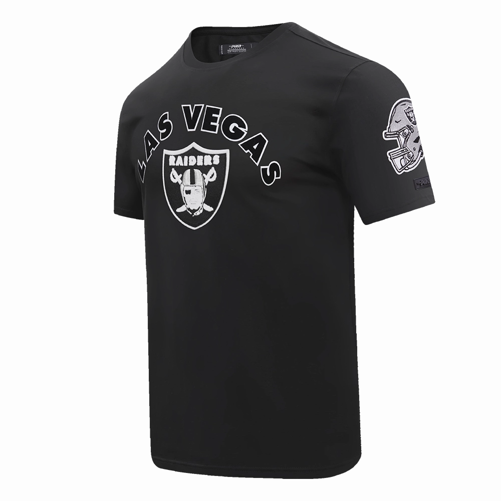 NFL LAS VEGAS RAIDERS CLASSIC BRISTLE   TEE (BLACK)