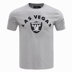 NFL LAS VEGAS RAIDERS CLASSIC BRISTLE   TEE (HEATHER GREY)