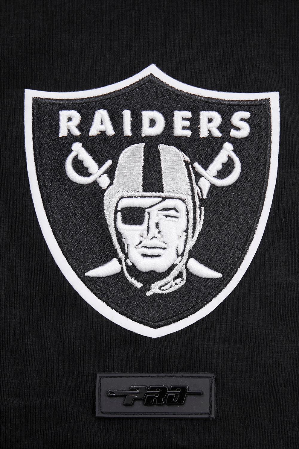 NFL LAS VEGAS RAIDERS CLASSIC CHENILLE   TEE (BLACK)