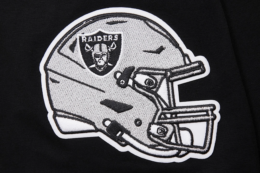 NFL LAS VEGAS RAIDERS CLASSIC CHENILLE   TEE (BLACK)