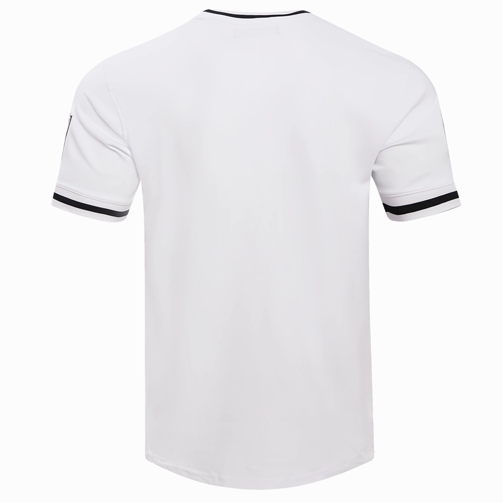 NFL LAS VEGAS RAIDERS CLASSIC CHENILLE DOUBLE KNIT TEE (WHITE)