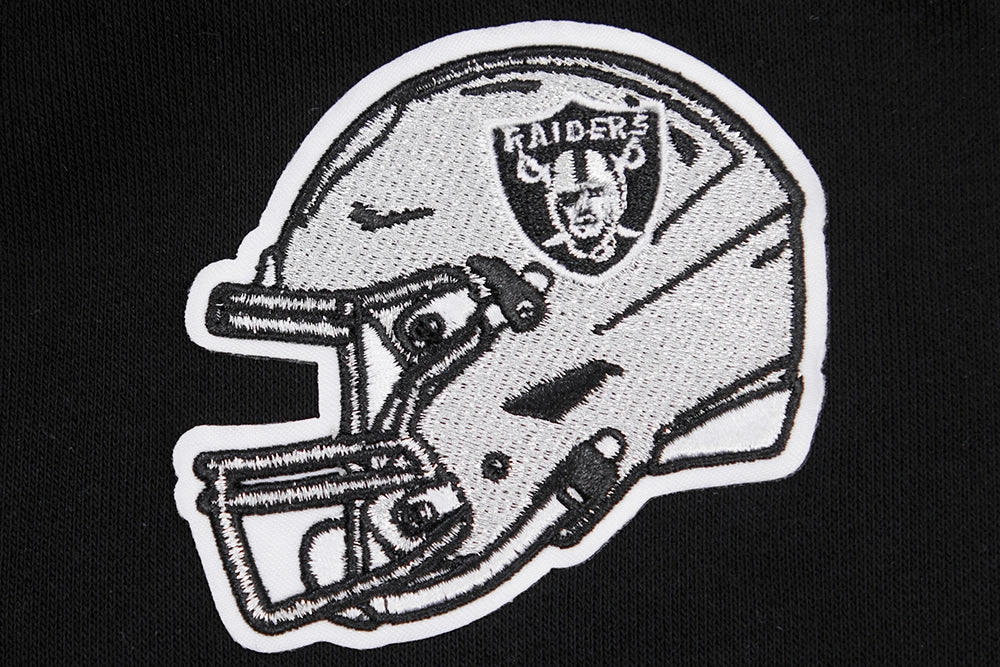 NFL LAS VEGAS RAIDERS CLASSIC WOMEN'S CREWNECK (BLACK)