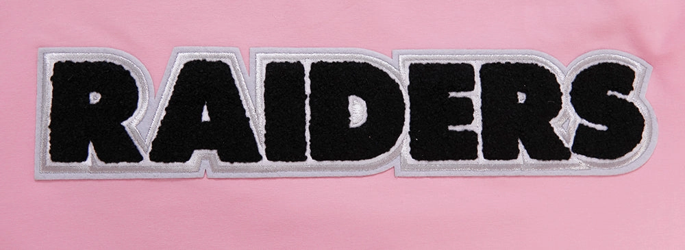 NFL LAS VEGAS RAIDERS LOGO PRO TEAM MEN'S TEE (PINK)