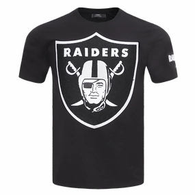 NFL LAS VEGAS RAIDERS MASHUP MEN'S TEE (BLACK)
