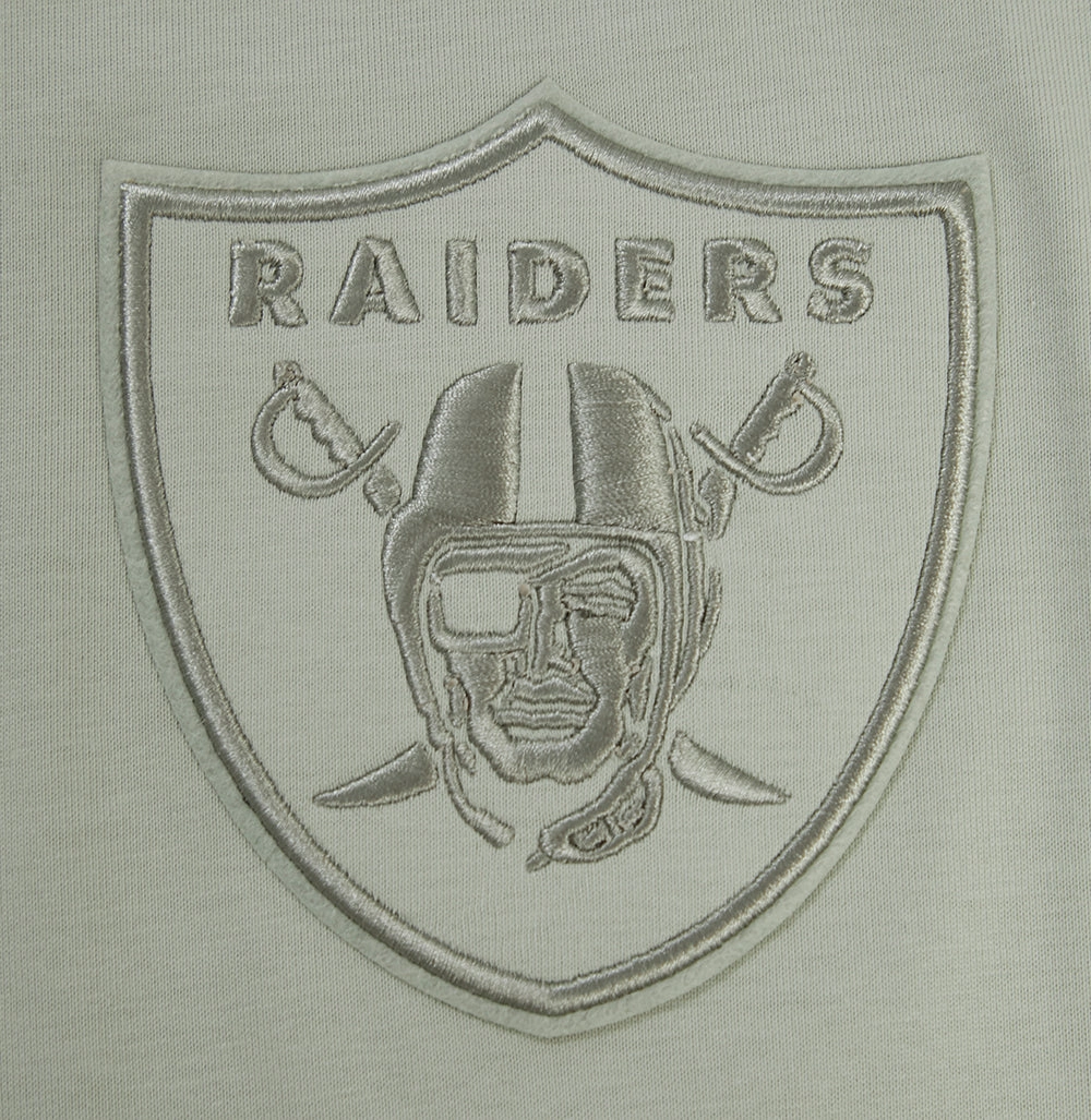 NFL LAS VEGAS RAIDERS NEUTRAL DROP SHOULDER MEN'S TEE (MOSS)