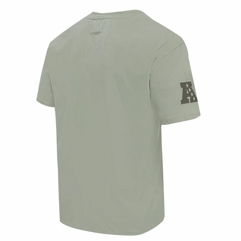 NFL LAS VEGAS RAIDERS NEUTRAL DROP SHOULDER MEN'S TEE (MOSS)