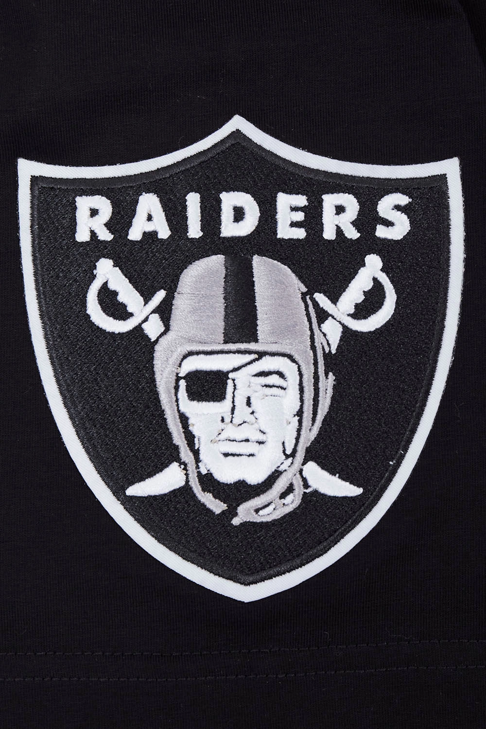 NFL LAS VEGAS RAIDERS SCRIPT TAIL MEN'S   TEE (BLACK)
