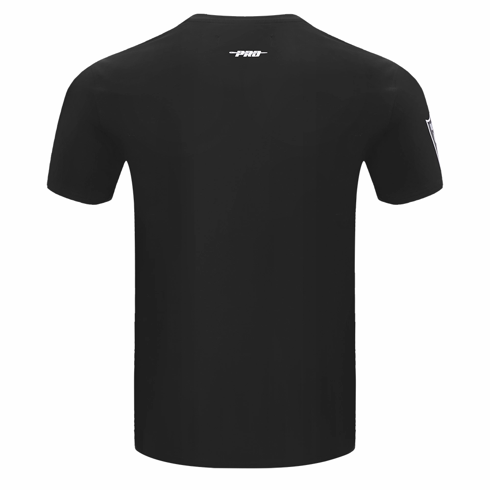 NFL LAS VEGAS RAIDERS SCRIPT TAIL MEN'S   TEE (BLACK)