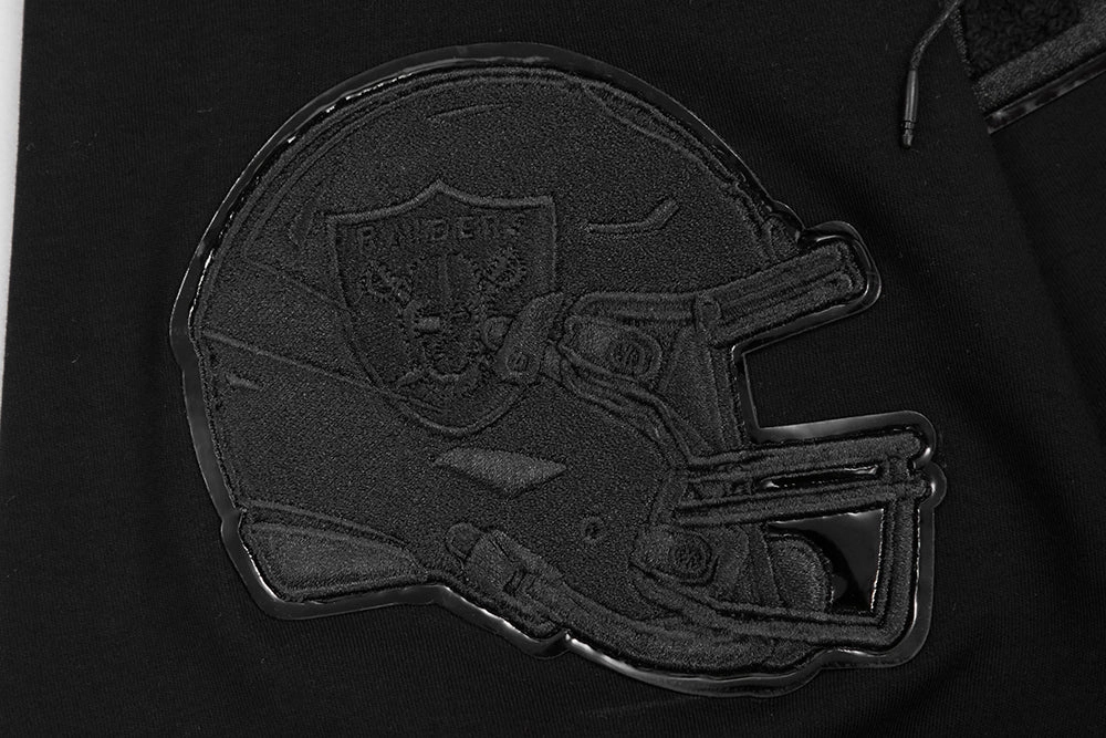 NFL LAS VEGAS RAIDERS TRIPLE BLACK MEN'S TEE (BLACK)