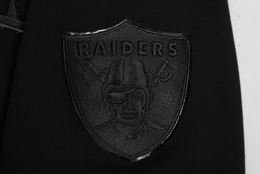 NFL LAS VEGAS RAIDERS TRIPLE BLACK MEN'S TEE (BLACK)