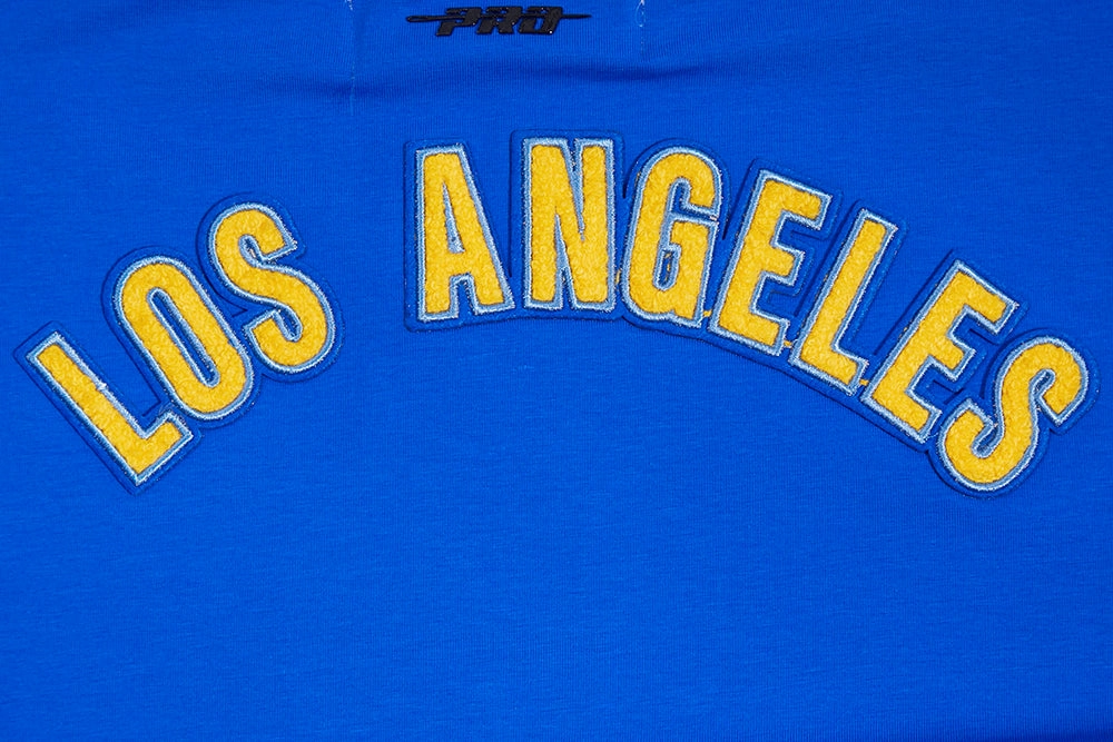NFL LOS ANGELES CHARGERS CLASSIC WOMEN'S SINGLE JERSEY BOXY TEE (ROYAL BLUE)