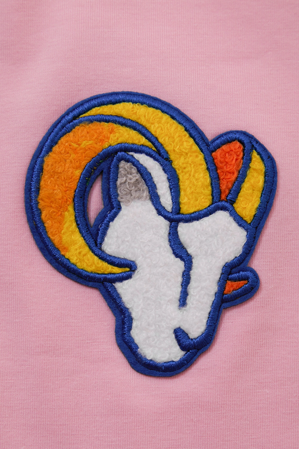 NFL LOS ANGELES RAMS CLASSIC WOMEN'S BOXY TEE (PINK)