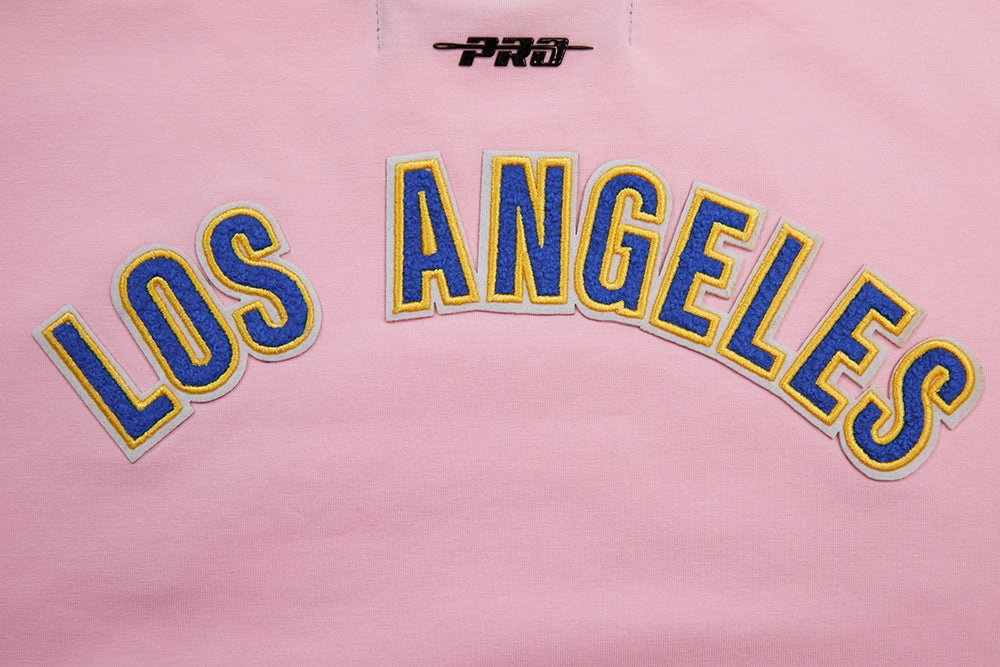 NFL LOS ANGELES RAMS CLASSIC WOMEN'S BOXY TEE (PINK)