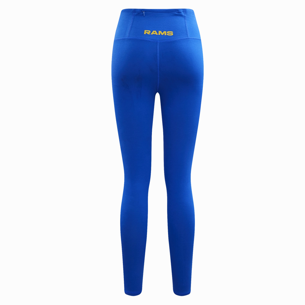 NFL LOS ANGELES RAMS CLASSIC WOMEN'S JERSEY LEGGING (ROYAL BLUE)