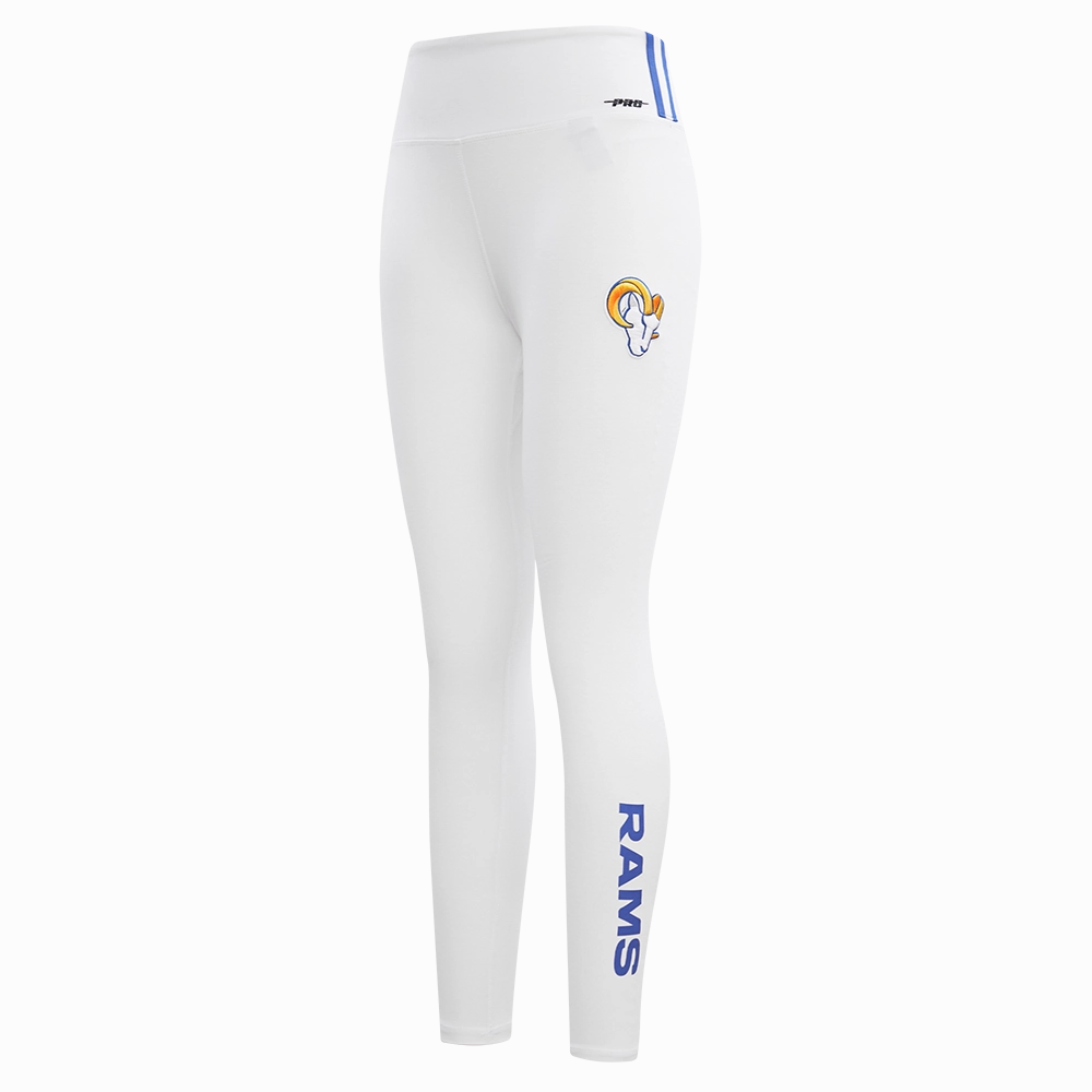 NFL LOS ANGELES RAMS CLASSIC WOMEN'S JERSEY LEGGING (WHITE)