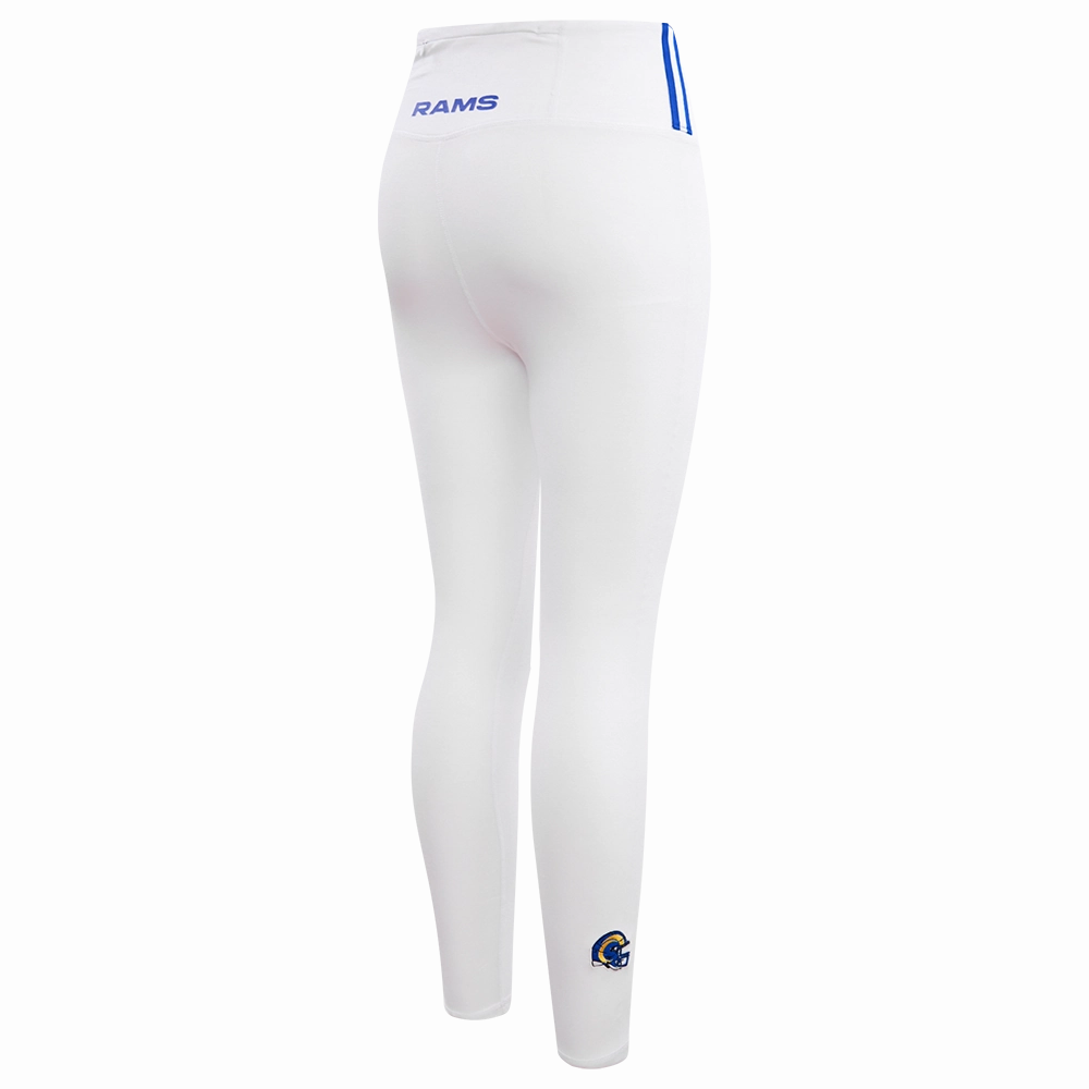 NFL LOS ANGELES RAMS CLASSIC WOMEN'S JERSEY LEGGING (WHITE)