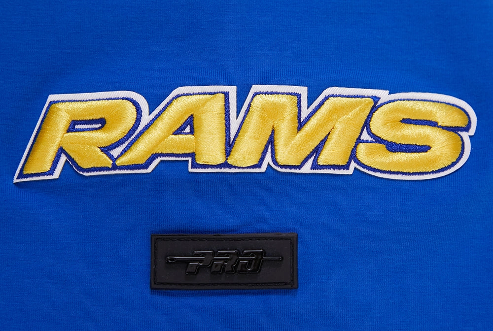 NFL LOS ANGELES RAMS MASHUP MEN'S TEE (ROYAL BLUE)