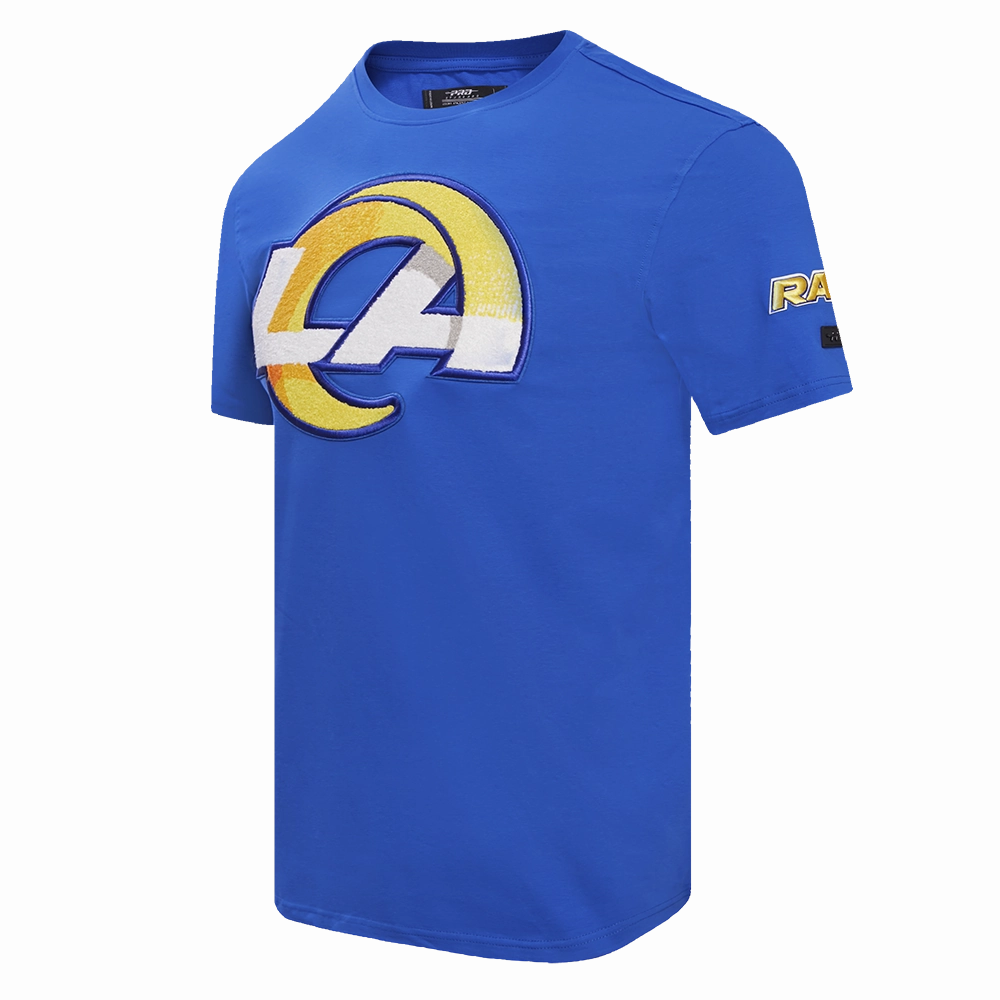 NFL LOS ANGELES RAMS MASHUP MEN'S TEE (ROYAL BLUE)