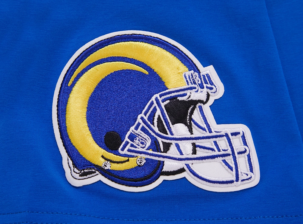 NFL LOS ANGELES RAMS MASHUP MEN'S TEE (ROYAL BLUE)
