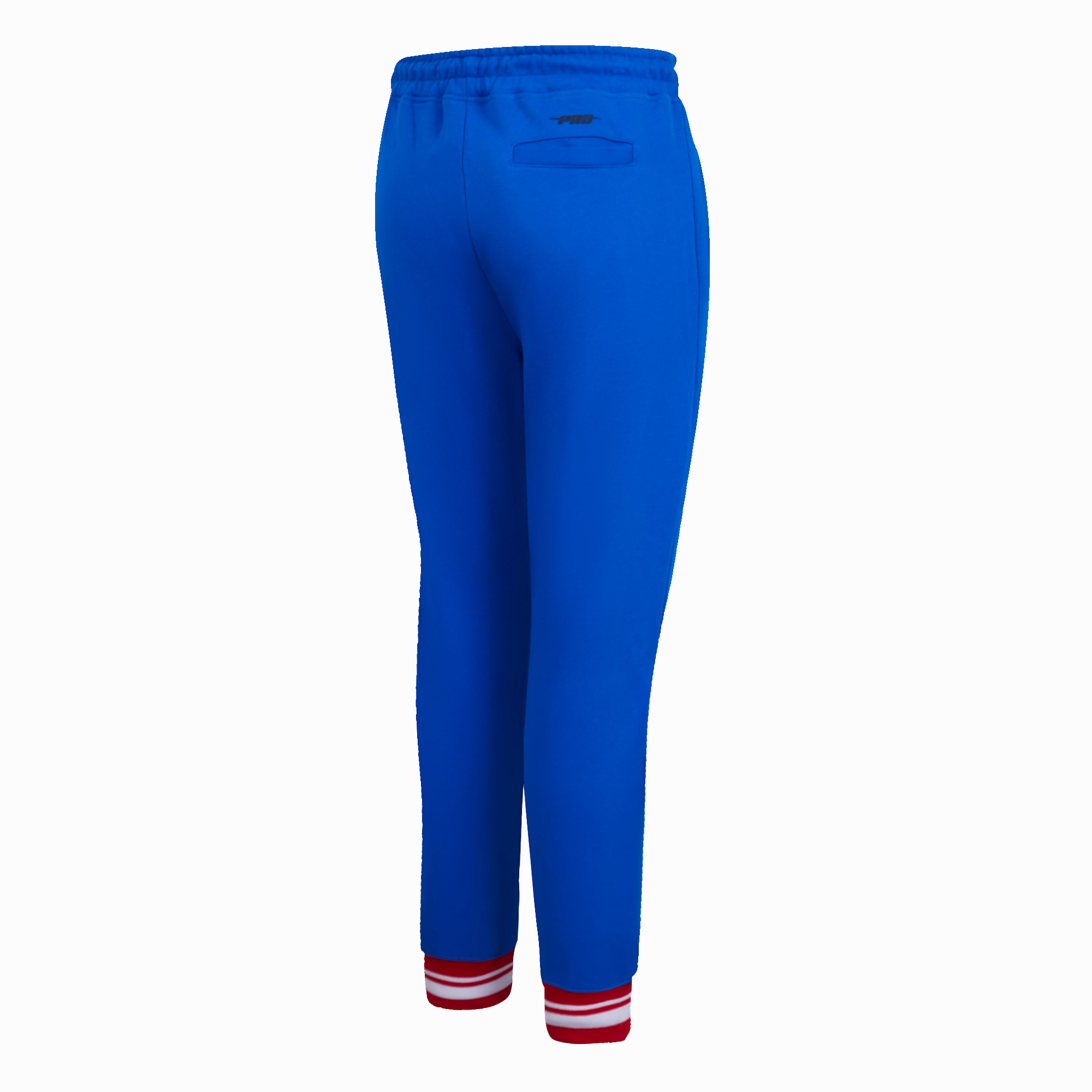 NFL LOS ANGELES RAMS PRO PREP W RIB FLEECE WOMEN'S SWEATPANT (ROYAL BLUE/RED)