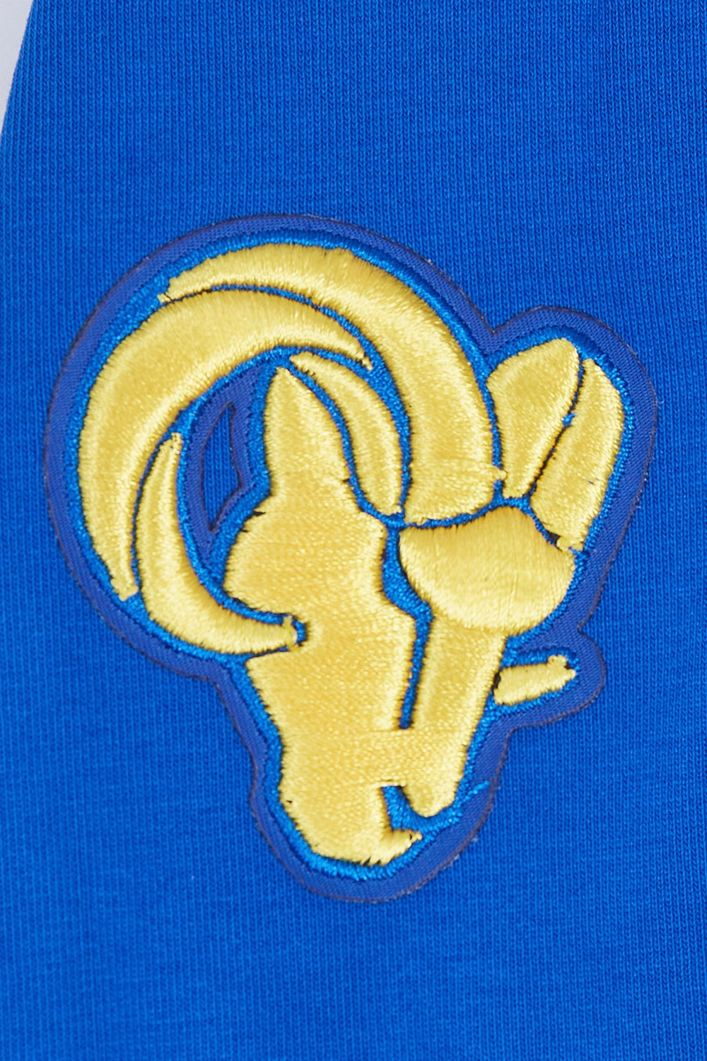 NFL LOS ANGELES RAMS PRO PREP WOMEN'S HIGH WAIST JERSEY LEGGING (ROYAL BLUE)