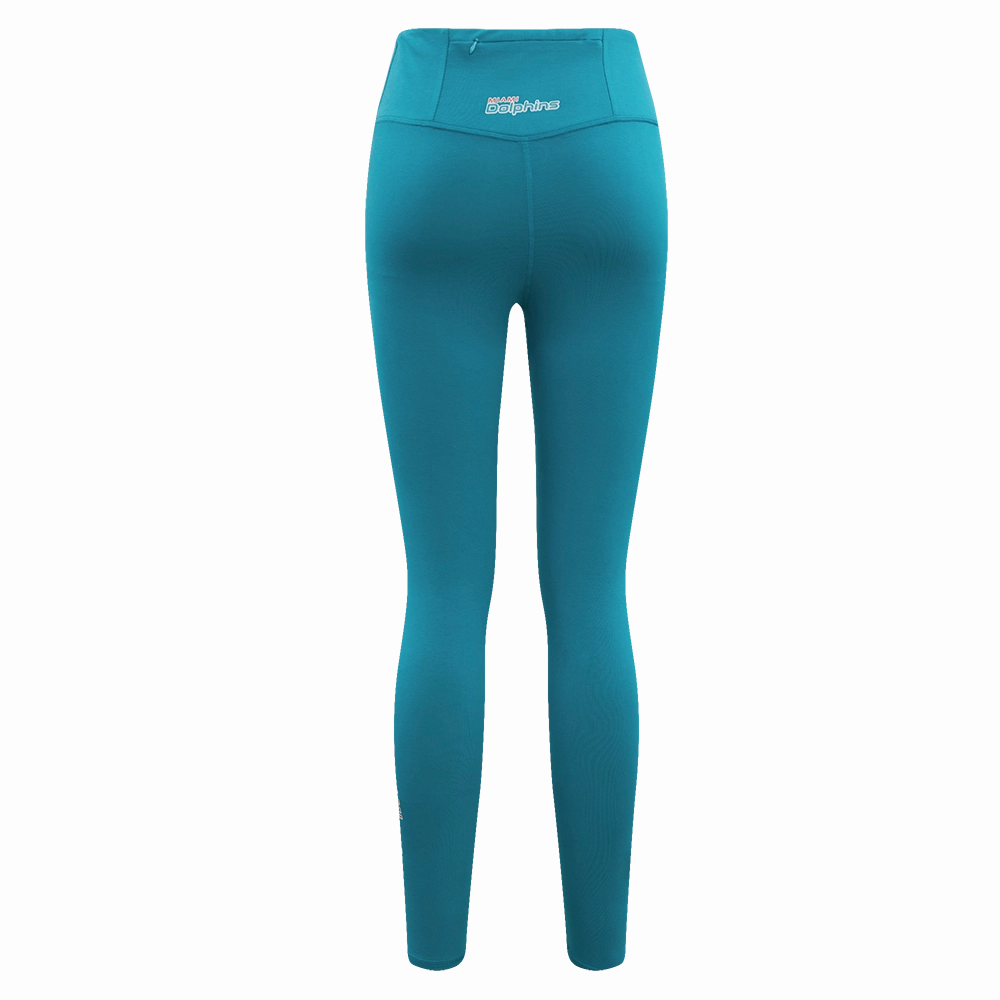 NFL MIAMI DOLPHINS CLASSIC WOMEN'S JERSEY LEGGING (TEAL)