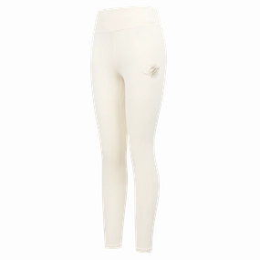 NFL MIAMI DOLPHINS NEUTRAL WOMEN'S JERSEY LEGGING (EGGSHELL)