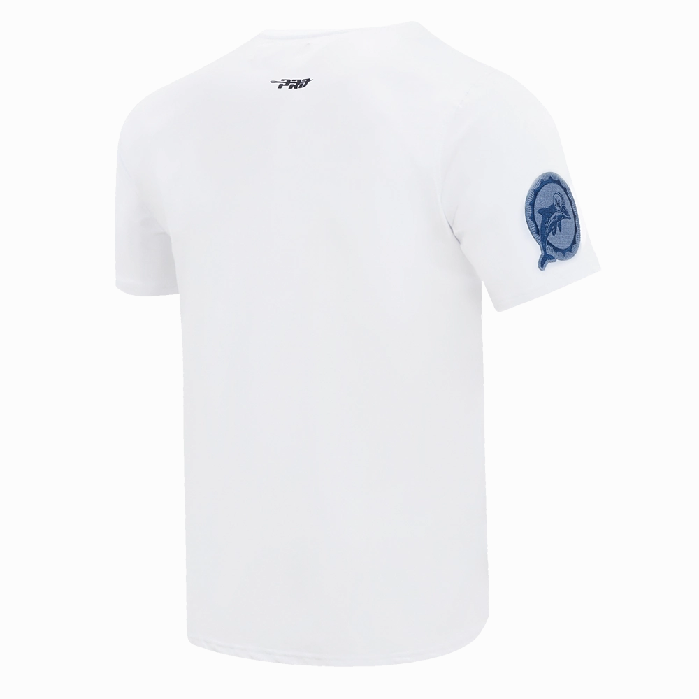 NFL MIAMI DOLPHINS VARSITY BLUES MEN'S TEE (WHITE)