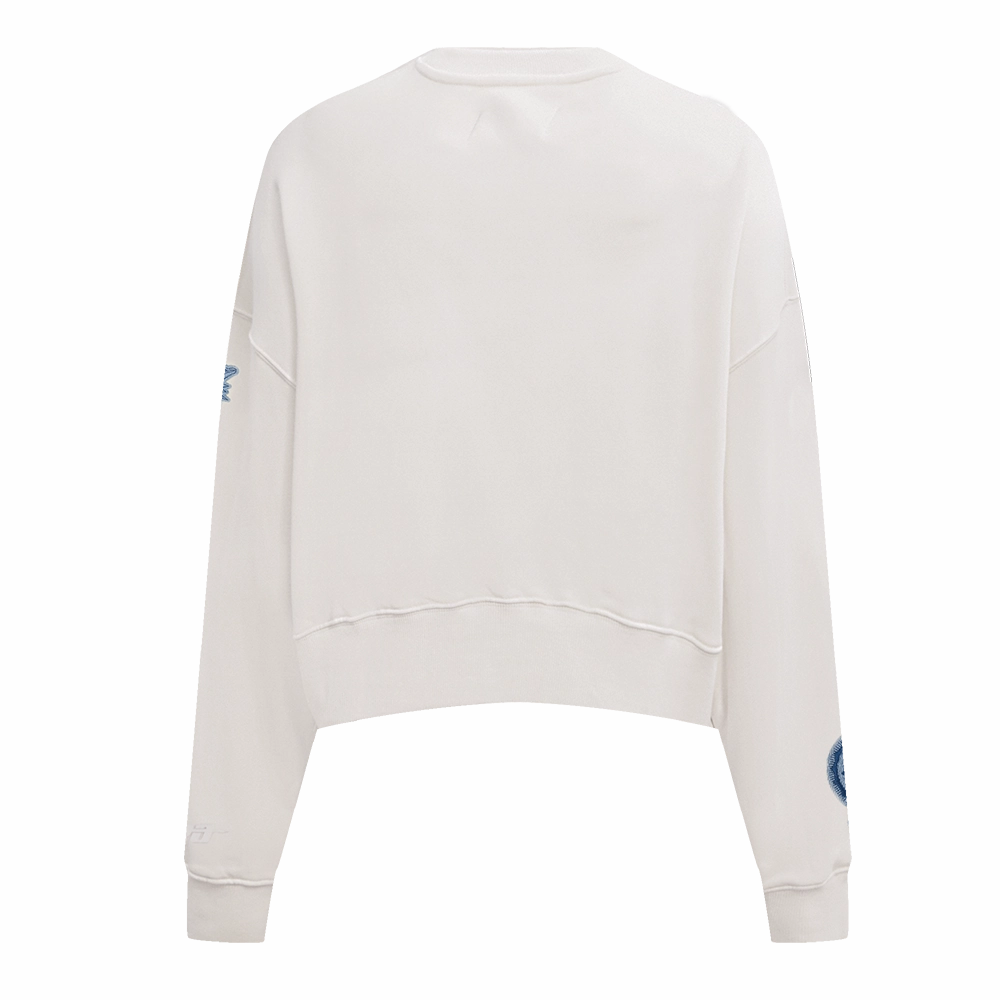 NFL MIAMI DOLPHINS VARSITY BLUES WOMEN'S CREWNECK (LINEN)