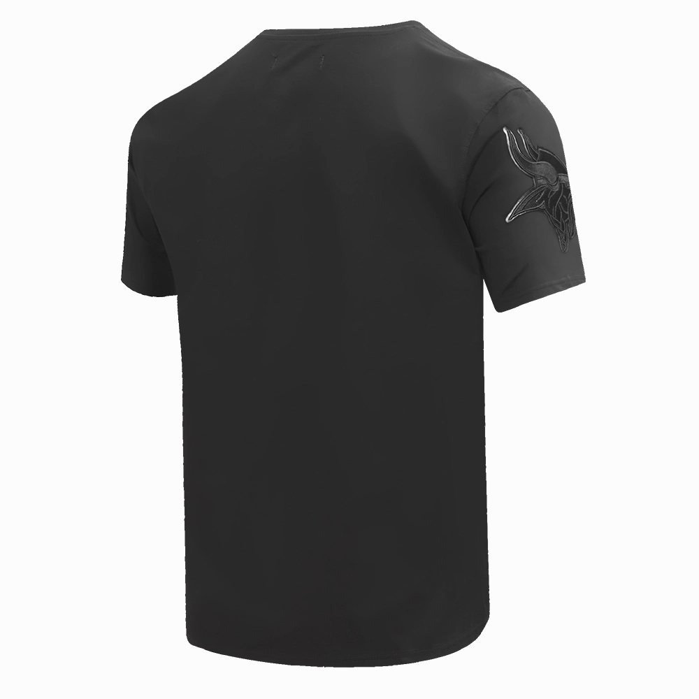 NFL MINNESOTA VIKINGS TRIPLE BLACK MEN'S   TEE (TRIPLE BLACK)