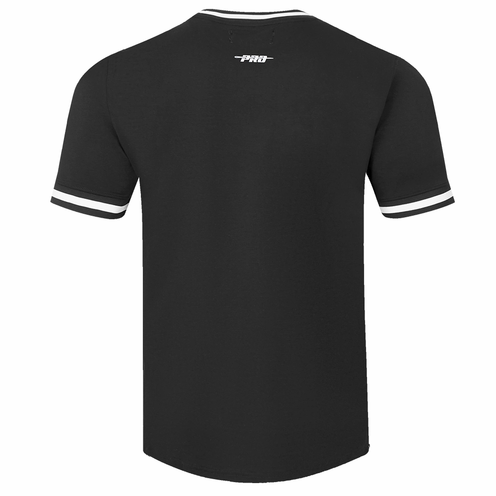 NFL NEW YORK JETS CLASSIC CHENILLE MEN'S TEE (BLACK)