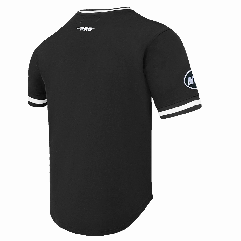 NFL NEW YORK JETS CLASSIC CHENILLE MEN'S TEE (BLACK)