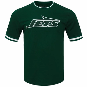 NFL NEW YORK JETS CLASSIC CHENILLE MEN'S TEE (FOREST GREEN)