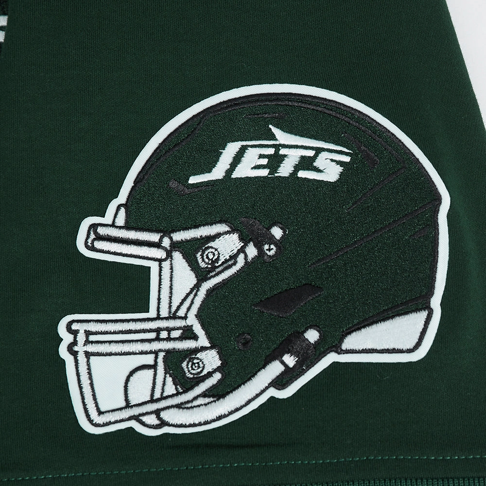 NFL NEW YORK JETS CLASSIC CHENILLE MEN'S TEE (FOREST GREEN)
