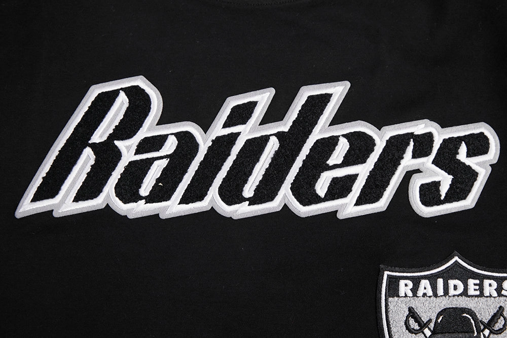 NFL OAKLAND RAIDERS RETRO CLASSIC MEN'S TEE (BLACK/GREY)