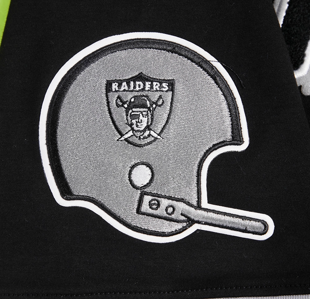 NFL OAKLAND RAIDERS RETRO CLASSIC MEN'S TEE (BLACK/GREY)