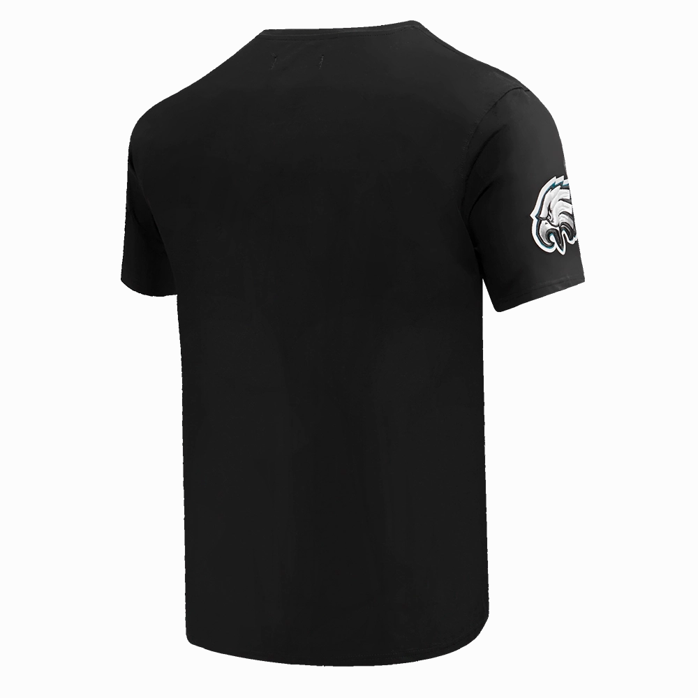 NFL PHILADELPHIA EAGLES CLASSIC CHENILLE MEN'S   TEE (BLACK)