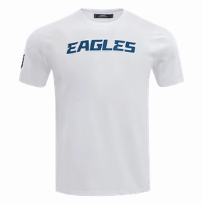 NFL PHILADELPHIA EAGLES CLASSIC CHENILLE MEN'S   TEE (WHITE)