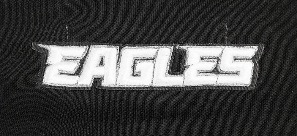 NFL PHILADELPHIA EAGLES CLASSIC WOMEN'S CREWNECK (BLACK)