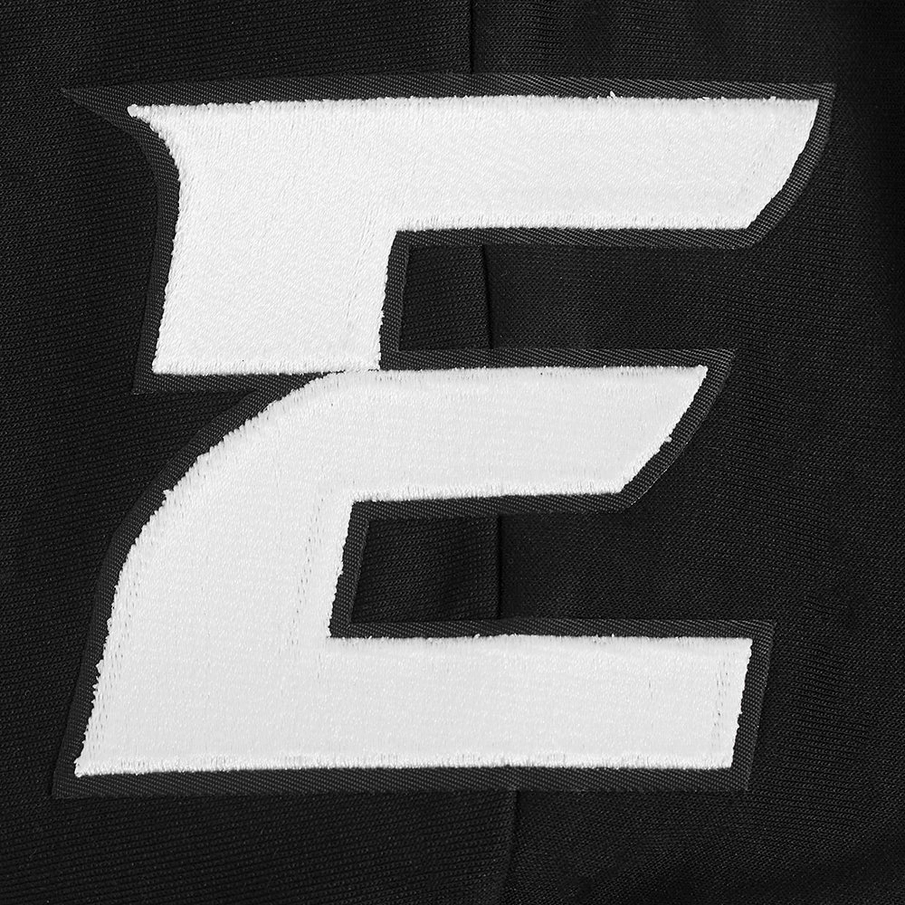 NFL PHILADELPHIA EAGLES GAME DAY CLASSICS WOMEN'S DK CROPPED PO HOODIE (BLACK)